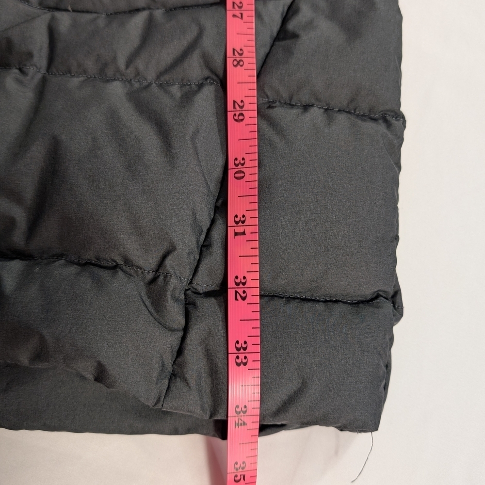 Cole Haan ZEROGRAND Women's Long Insulated Button Up Gray Puffer Jacket Size L - Picture 13 of 15